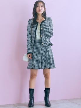 「marun（マルン）のアイテム」を使った、ZOZO_SMILELAND_STAFFさん（レディース・163cm）の秋コーディネート