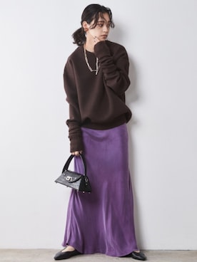 「CHIC STYLE（シックスタイル）のアイテム」を使った、ZOZO_SMILELAND_STAFFさん（レディース・163cm）の秋コーディネート