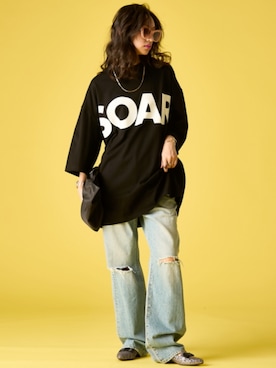 「GEVS.（ジェイヴィス）のアイテム」を使った、ZOZO_SMILELAND_STAFFさん（レディース・163cm）の春コーディネート