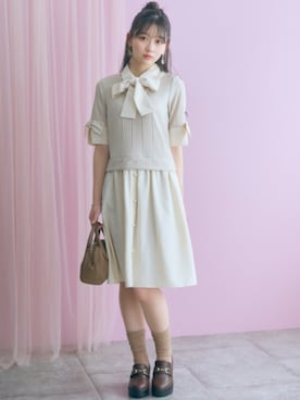 「marun（マルン）のアイテム」を使った、ZOZO_SMILELAND_STAFFさん（レディース・161cm）の夏コーディネート