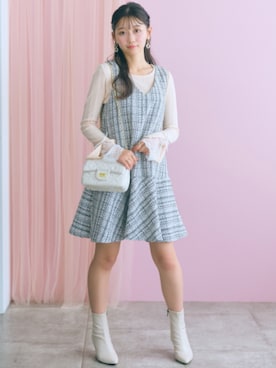 「marun（マルン）のアイテム」を使った、ZOZO_SMILELAND_STAFFさん（レディース・161cm）の秋コーディネート