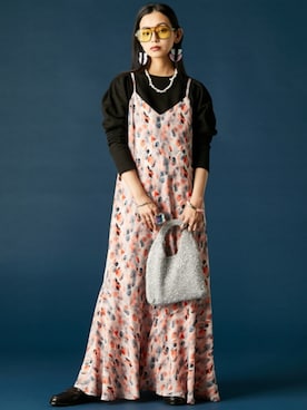 「GEVS.（ジェイヴィス）のアイテム」を使った、ZOZO_SMILELAND_STAFFさん（レディース・163cm）の冬コーディネート