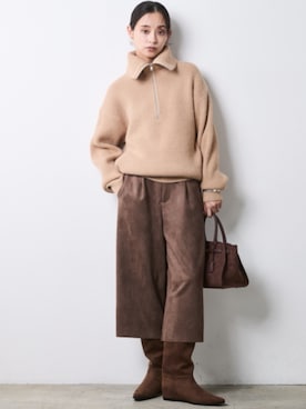 「CHIC STYLE（シックスタイル）のアイテム」を使った、ZOZO_SMILELAND_STAFFさん（レディース・163cm）の秋コーディネート