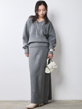 「CHIC STYLE（シックスタイル）のアイテム」を使った、ZOZO_SMILELAND_STAFFさん（レディース・163cm）の秋コーディネート