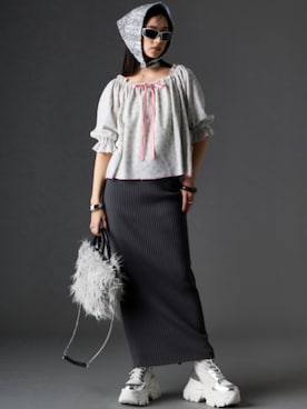 「GEVS.（ジェイヴィス）のアイテム」を使った、ZOZO_SMILELAND_STAFFさん（レディース・163cm）の春コーディネート