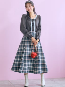 「marun（マルン）のアイテム」を使った、ZOZO_SMILELAND_STAFFさん（レディース・163cm）の秋コーディネート