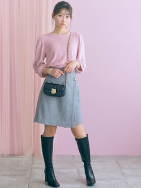「marun（マルン）のアイテム」を使った、ZOZO_SMILELAND_STAFFさん（レディース・161cm）の秋コーディネート