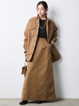 「CHIC STYLE（シックスタイル）のアイテム」を使った、ZOZO_SMILELAND_STAFFさん（レディース・163cm）の夏コーディネート