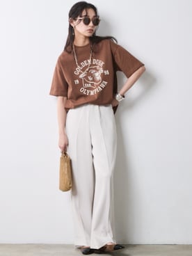 ZOZO_SMILELAND_STAFFさん（レディース・163cm）の春コーディネート