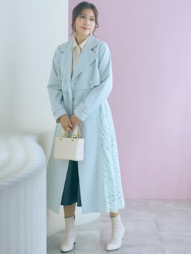 「marun（マルン）のアイテム」を使った、ZOZO_SMILELAND_STAFFさん（レディース・167cm）の秋コーディネート