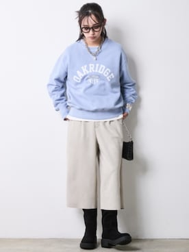 「CHIC STYLE（シックスタイル）のアイテム」を使った、ZOZO_SMILELAND_STAFFさん（レディース・163cm）の秋コーディネート