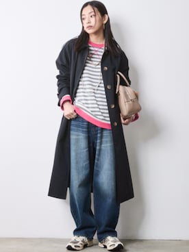 「CHIC STYLE（シックスタイル）のアイテム」を使った、ZOZO_SMILELAND_STAFFさん（レディース・163cm）の冬コーディネート