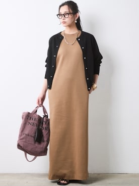 「CHIC STYLE（シックスタイル）のアイテム」を使った、ZOZO_SMILELAND_STAFFさん（レディース・163cm）の春コーディネート
