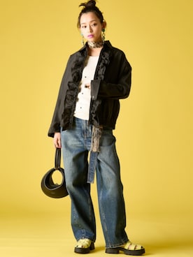 ZOZO_SMILELAND_STAFFさん（レディース・163cm）の春コーディネート