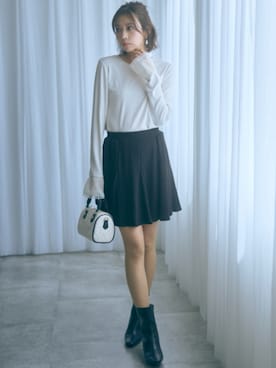 「marun（マルン）のアイテム」を使った、ZOZO_SMILELAND_STAFFさん（レディース・167cm）の秋コーディネート