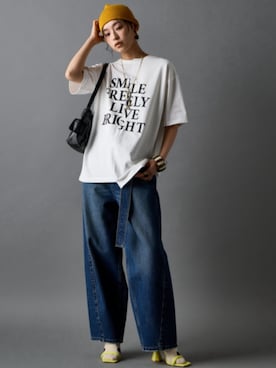 ZOZO_SMILELAND_STAFFさん（レディース・163cm）の春コーディネート