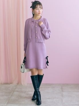 「marun（マルン）のアイテム」を使った、ZOZO_SMILELAND_STAFFさん（レディース・161cm）の秋コーディネート
