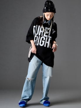 「GEVS.（ジェイヴィス）のアイテム」を使った、ZOZO_SMILELAND_STAFFさん（レディース・163cm）の春コーディネート