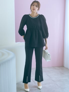 「marun（マルン）のアイテム」を使った、ZOZO_SMILELAND_STAFFさん（レディース・167cm）の冬コーディネート