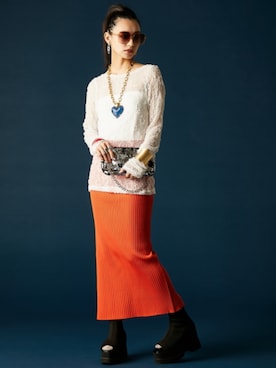 「GEVS.（ジェイヴィス）のアイテム」を使った、ZOZO_SMILELAND_STAFFさん（レディース・163cm）の冬コーディネート