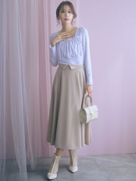 「marun（マルン）のアイテム」を使った、ZOZO_SMILELAND_STAFFさん（レディース・167cm）の冬コーディネート