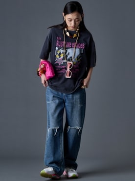 「GEVS.（ジェイヴィス）のアイテム」を使った、ZOZO_SMILELAND_STAFFさん（レディース・163cm）の春コーディネート