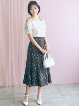 「marun（マルン）のアイテム」を使った、ZOZO_SMILELAND_STAFFさん（レディース・167cm）の春コーディネート