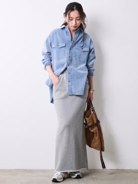 「CHIC STYLE（シックスタイル）のアイテム」を使った、ZOZO_SMILELAND_STAFFさん（レディース・163cm）の夏コーディネート