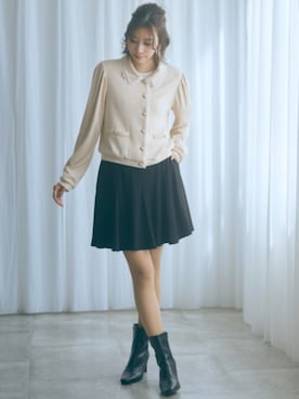 「marun（マルン）のアイテム」を使った、ZOZO_SMILELAND_STAFFさん（レディース・167cm）の秋コーディネート