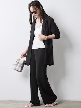 ZOZO_SMILELAND_STAFFさん（レディース・163cm）の春コーディネート