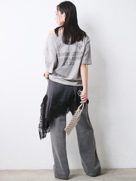 「CHIC STYLE（シックスタイル）のアイテム」を使った、ZOZO_SMILELAND_STAFFさん（レディース・163cm）の春コーディネート