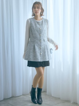 「marun（マルン）のアイテム」を使った、ZOZO_SMILELAND_STAFFさん（レディース・167cm）の秋コーディネート