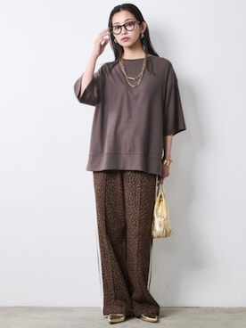 「CHIC STYLE（シックスタイル）のアイテム」を使った、ZOZO_SMILELAND_STAFFさん（レディース・163cm）の夏コーディネート