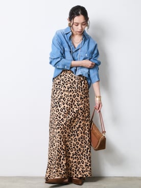 「CHIC STYLE（シックスタイル）のアイテム」を使った、ZOZO_SMILELAND_STAFFさん（レディース・163cm）の夏コーディネート