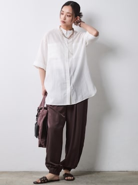 ZOZO_SMILELAND_STAFFさん（レディース・163cm）の春コーディネート