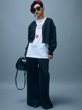 「GEVS.（ジェイヴィス）のアイテム」を使った、ZOZO_SMILELAND_STAFFさん（レディース・163cm）の夏コーディネート