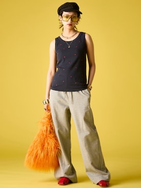 「GEVS.（ジェイヴィス）のアイテム」を使った、ZOZO_SMILELAND_STAFFさん（レディース・163cm）の春コーディネート