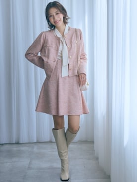 「marun（マルン）のアイテム」を使った、ZOZO_SMILELAND_STAFFさん（レディース・167cm）の冬コーディネート