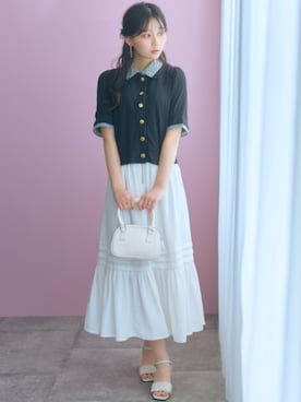 「marun（マルン）のアイテム」を使った、ZOZO_SMILELAND_STAFFさん（レディース・161cm）の夏コーディネート