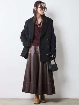 ZOZO_SMILELAND_STAFFさん（レディース・163cm）の秋コーディネート