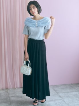 「marun（マルン）のアイテム」を使った、ZOZO_SMILELAND_STAFFさん（レディース・167cm）の春コーディネート