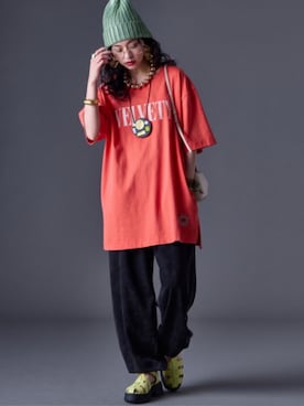 「GEVS.（ジェイヴィス）のアイテム」を使った、ZOZO_SMILELAND_STAFFさん（レディース・163cm）の夏コーディネート