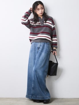 「CHIC STYLE（シックスタイル）のアイテム」を使った、ZOZO_SMILELAND_STAFFさん（レディース・163cm）の秋コーディネート