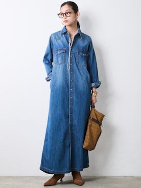 「CHIC STYLE（シックスタイル）のアイテム」を使った、ZOZO_SMILELAND_STAFFさん（レディース・163cm）の夏コーディネート