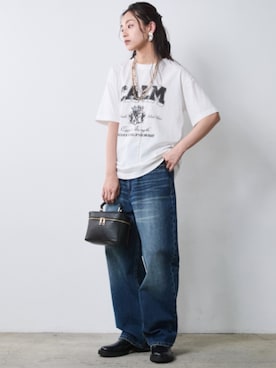 「CHIC STYLE（シックスタイル）のアイテム」を使った、ZOZO_SMILELAND_STAFFさん（レディース・163cm）の夏コーディネート