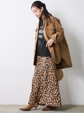 「CHIC STYLE（シックスタイル）のアイテム」を使った、ZOZO_SMILELAND_STAFFさん（レディース・163cm）の夏コーディネート