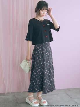 「marun（マルン）のアイテム」を使った、ZOZO_SMILELAND_STAFFさん（レディース・161cm）の春コーディネート
