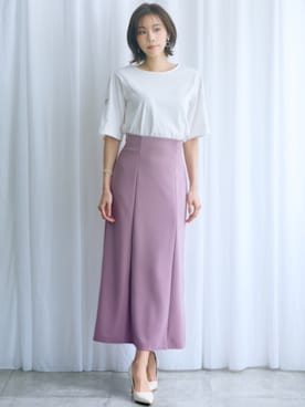 「marun（マルン）のアイテム」を使った、ZOZO_SMILELAND_STAFFさん（レディース・167cm）の春コーディネート