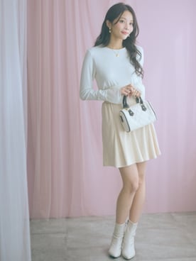 「marun（マルン）のアイテム」を使った、ZOZO_SMILELAND_STAFFさん（レディース・167cm）の秋コーディネート