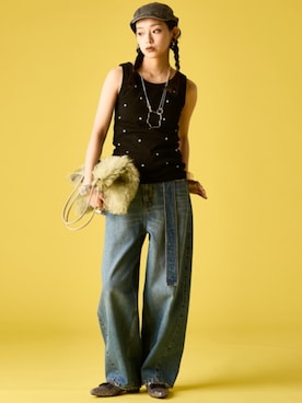 「GEVS.（ジェイヴィス）のアイテム」を使った、ZOZO_SMILELAND_STAFFさん（レディース・163cm）の春コーディネート